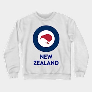 New Zealand Military Roundel, RNZAF, Royal New Zealand Air Force. Crewneck Sweatshirt